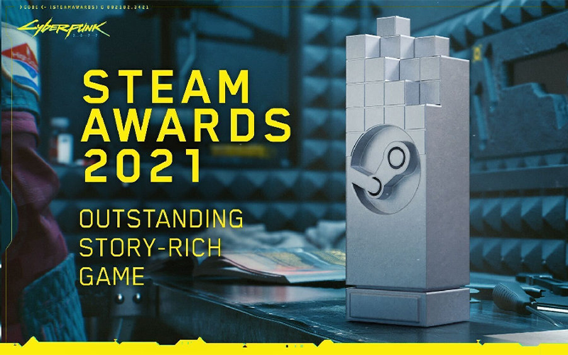 熱門大作集體擺爛的2021年，《2077》成了Steam年度傑出劇情遊戲